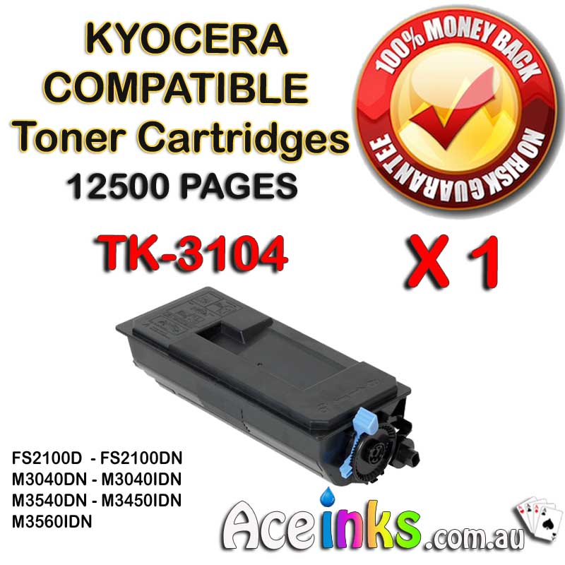 Kyocera TK-3104 FS-2100D Single BK